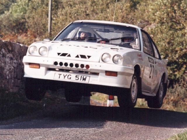 Car:27 Jimmy Christie & Jim Howie, Manta 16v