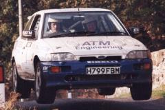 Car:1 Neil MacKinnon & Mike Stayte, Escort Cosworth