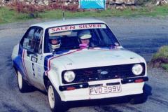 Car:9 Eddie O'Donnell Jnr & Eddie O'Donnell Snr, Escort 2000