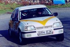 Car:15 Billy Bird & Plug Pulleyn, Astra GSi rwd