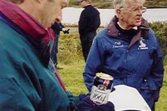 Sorry, I only donate to animal causes - Taff by the side of Mishnish Lochs