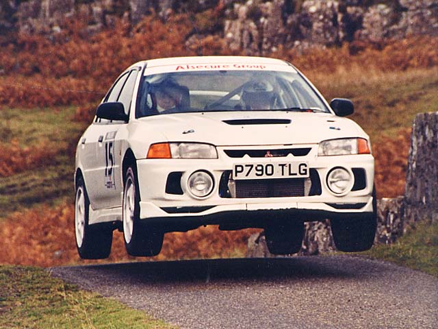 Car:15 Rob Barry & Alan Whittaker, Lancer EVO4