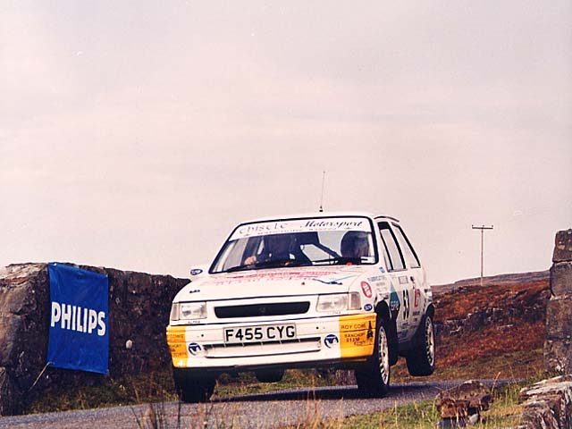 Car:53 George McDonald & Graham Shiel, Nova GSi