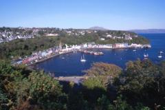 Tobermory Seafront, from the air