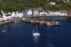 Tobermory Seafront, from the air