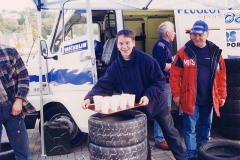 No you idiot, I said put cuts in his tyres