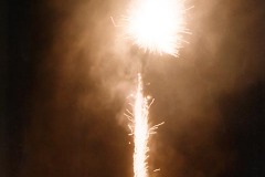 The fireworks after the prize giving