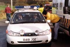 "Pssst....watch out for the speed camera down the long one!!"