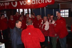 Vodafone Sponsorship in the Aros Hall