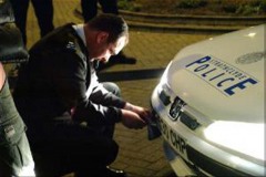"I'll take the plates off, then the Inspector doesn't know it's me"
